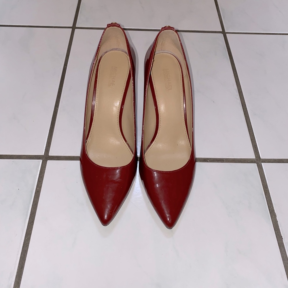 Michael Kors Red/Maroon heels